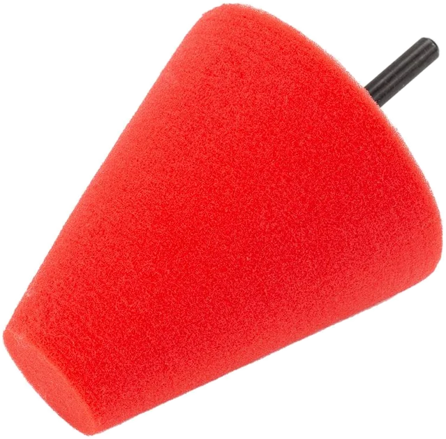 Cone de espuma para polir no berbequim